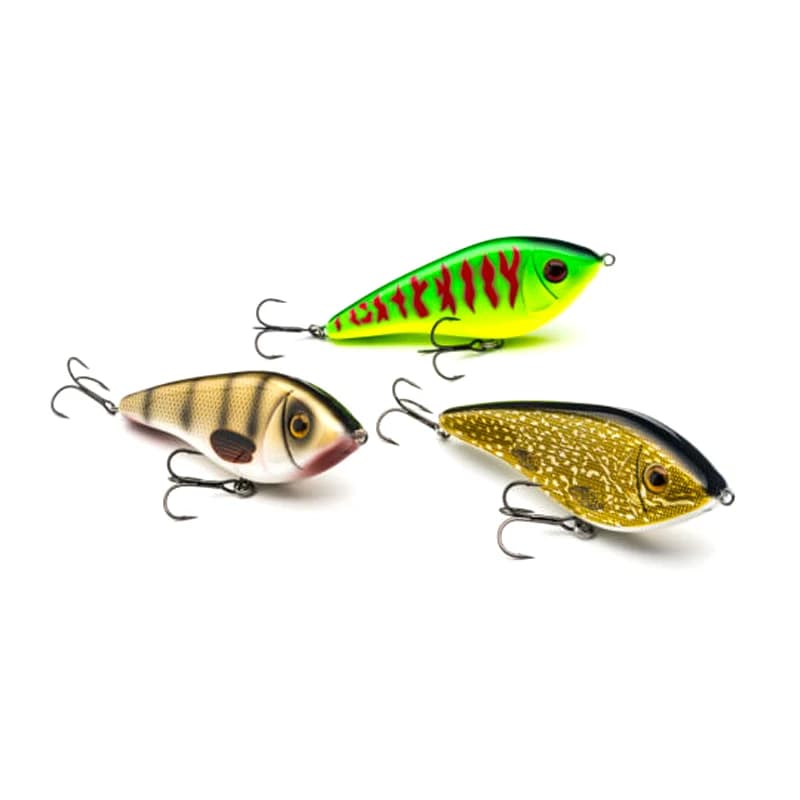 Leurre glidebait longue distance pour brochet - leurre dur artificiel pêche au leurre