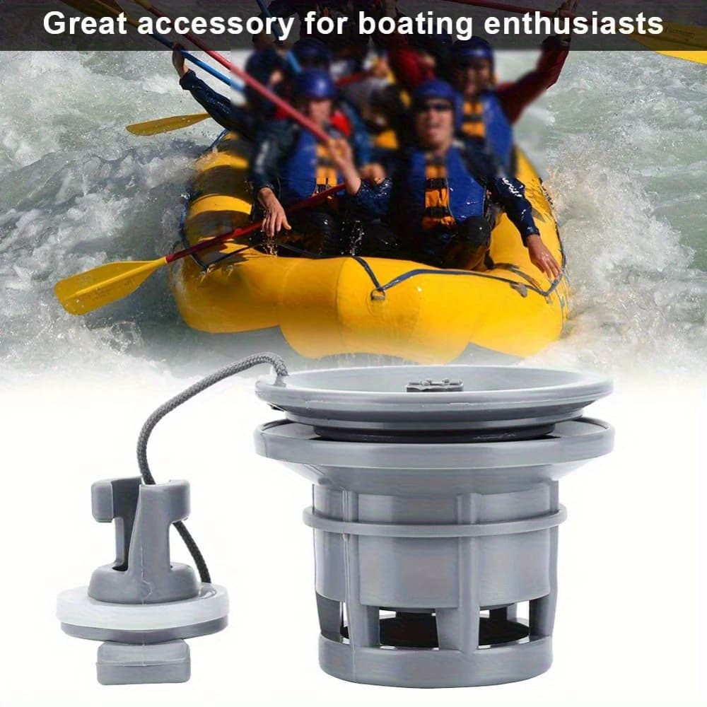 Valve PVC pour bateau gonflable - Remplacement étanche pour kayak, canoë et dinghy