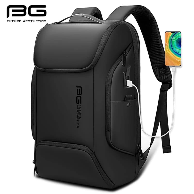 Sac à dos professionnel avec chargeur USB pour pêche - Waterproof et compatible ordinateur 15.6 pouces