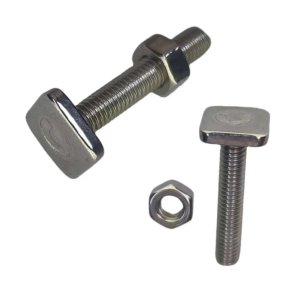 Écrou coulissant pour rail de kayak - Montage facile M6 pour accessoires de pêche