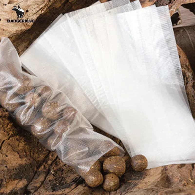 50 sacs PVA pêche carpe dissolution rapide - sacs solubles écologiques accessoires amorçage carpe