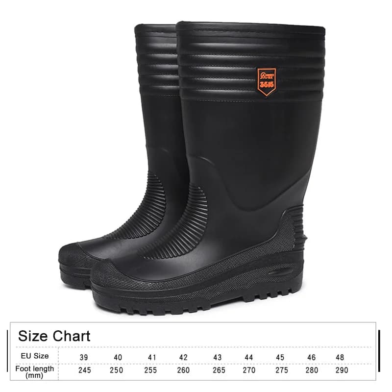 Bottes de pêche hiver imperméables hommes femmes doublure chaude neige antidérapantes
