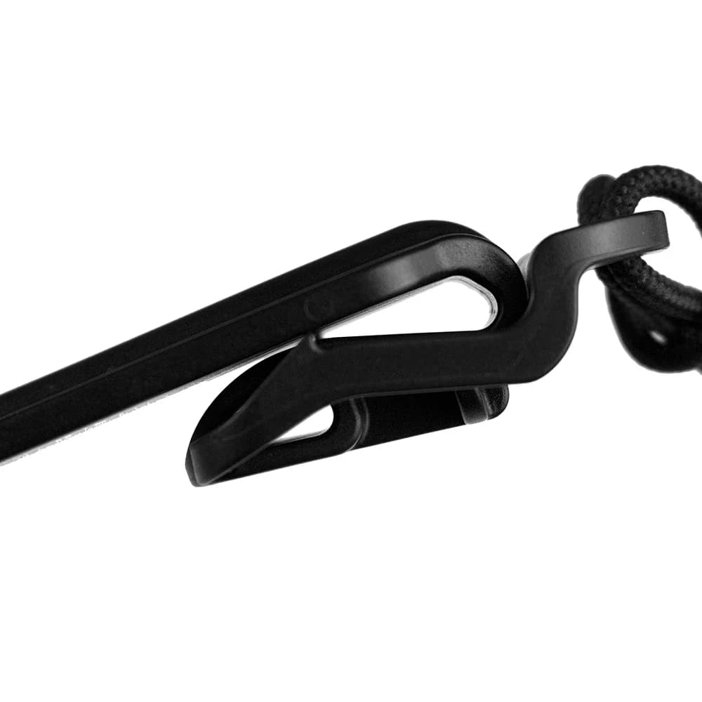 Bâton tactique MOLLE pêche - Libération rapide, connexion PALS, polymère acétal chasse pêche