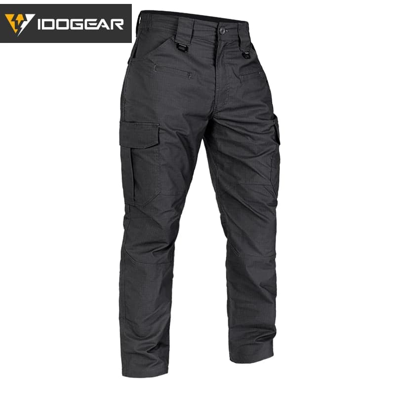 Pantalon tactique léger stretch IDOGEAR - parfait pour pêche active et randonnée aquatique