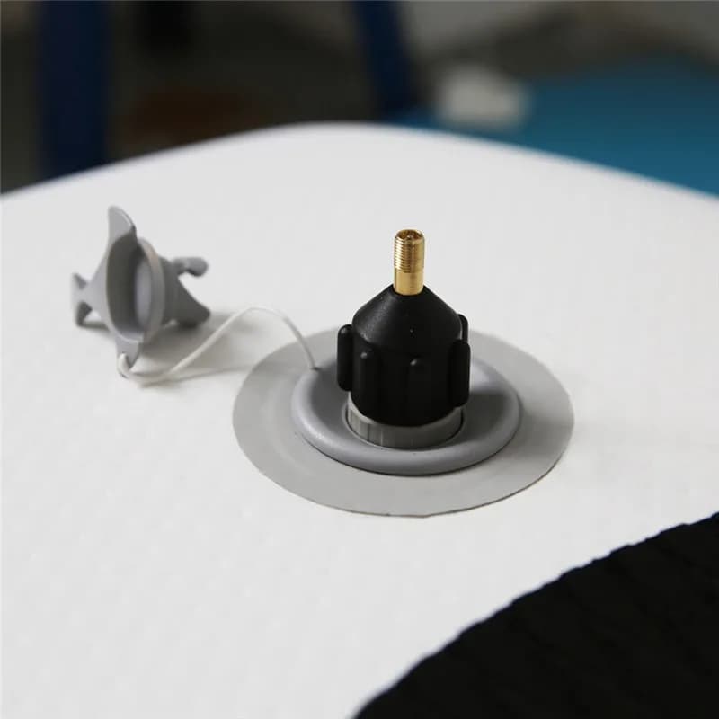 Adaptateur de valve pour pompe à kayak gonflable - Connexion universelle pour SUP, bateaux et équipements de pêche