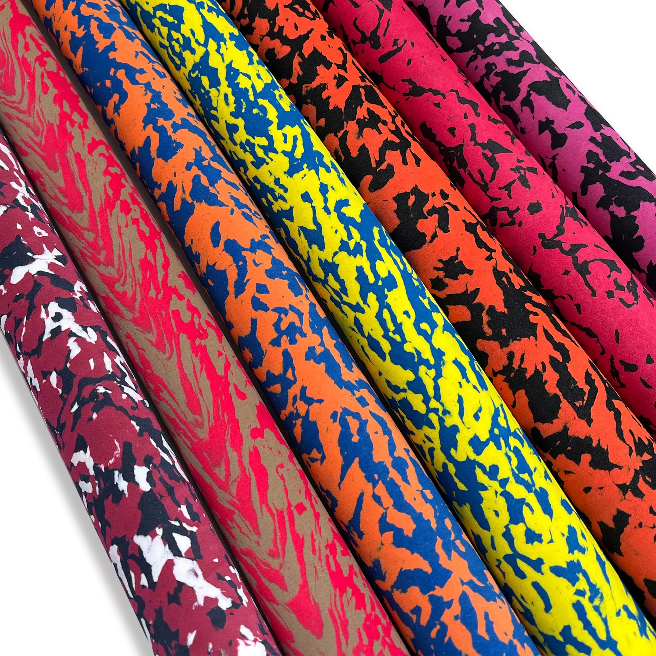 Poignée EVA TAKEDO 9.5mm trou camouflage fabrication réparation canne pêche DIY manche droit