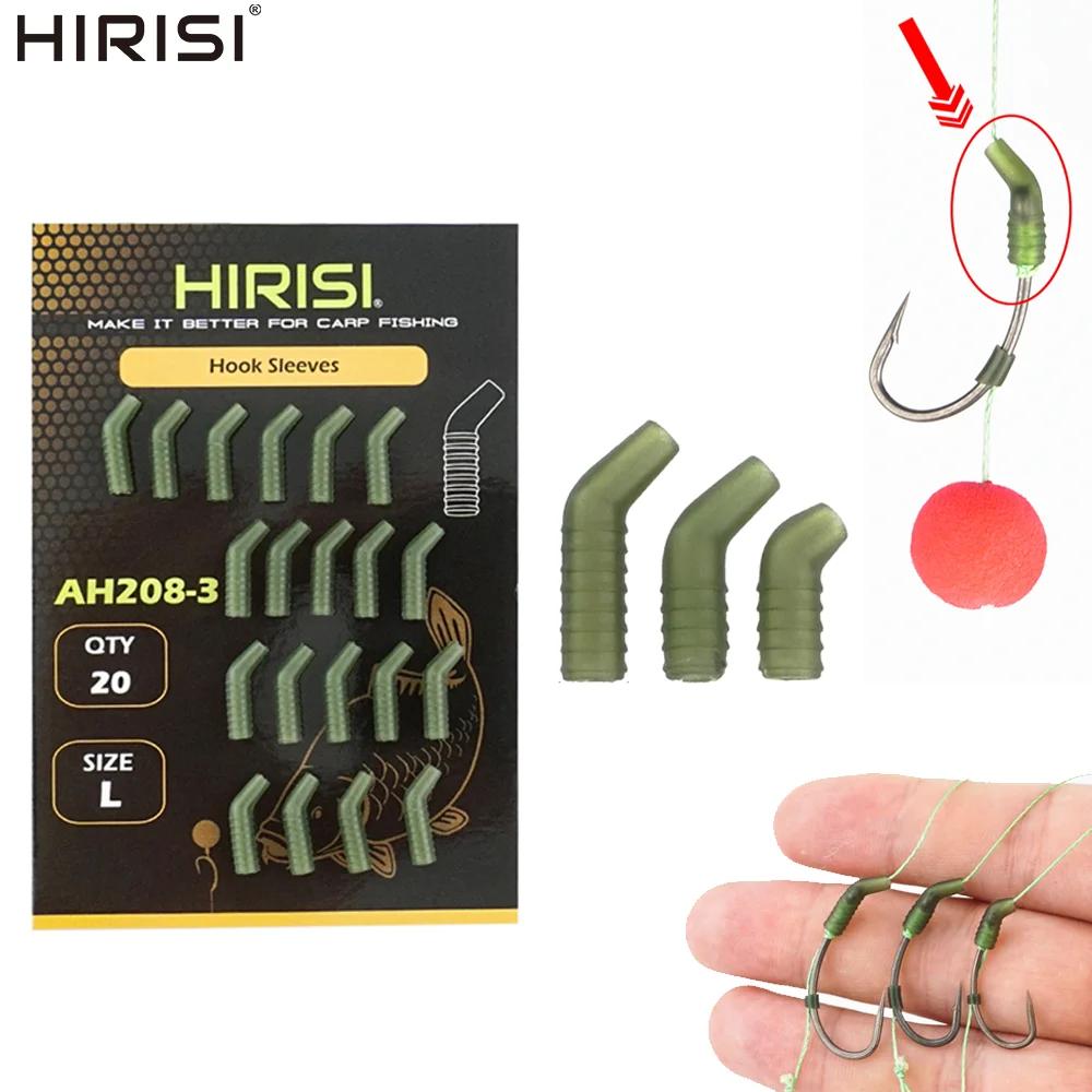 40 manchons anti-emmêlement Hirisi pour pêche à la carpe - Alignement parfait des hameçons et accessoires