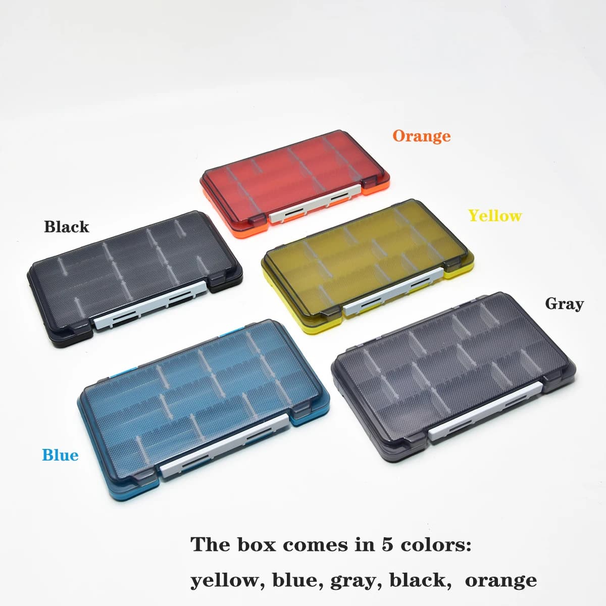 Boîte de rangement modulable pour accessoires pêche - boîte leurres hameçons matériel carpe