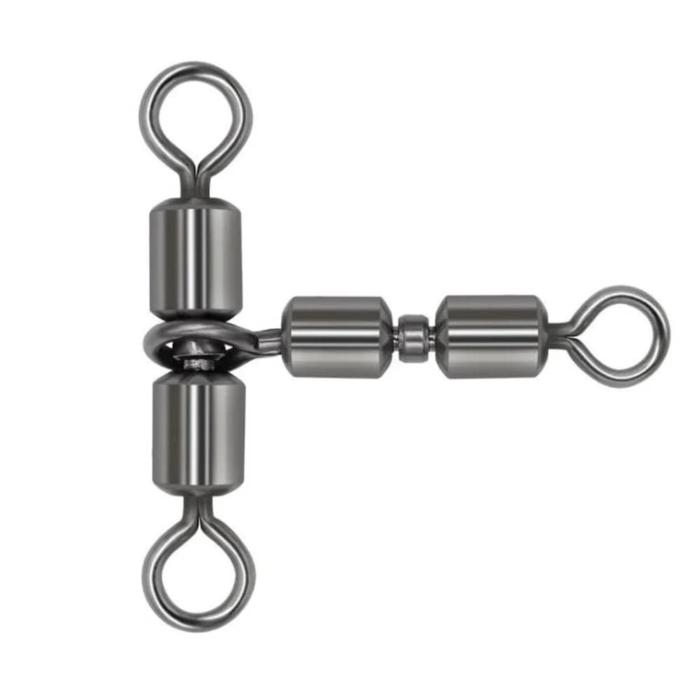 Rotules DNDYUJU 10 pièces double connecteur rotation rapide pour ligne de pêche accessoires
