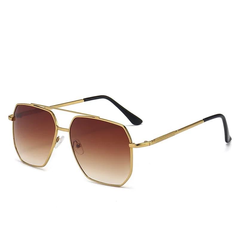 Lunettes de soleil pilote métal polarisées UV400 pour pêche conduite hommes femmes pêcheurs