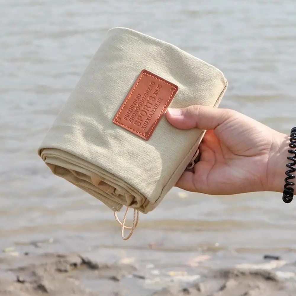 Sac de pêche pliable portable multifonction grand capacité pour matériel et accessoires de pêche