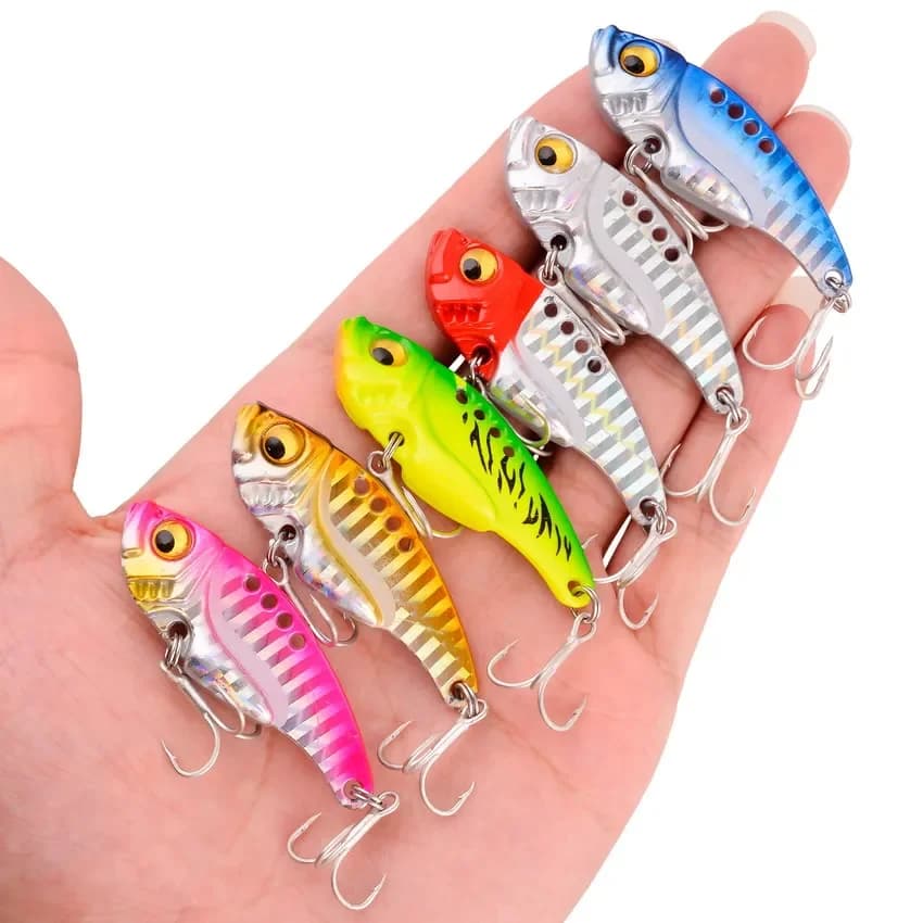 Leurre métal VIB Aorace 5 pièces 3g à 20g - Vibration spoon crankbait wobbleur pêche carnassier