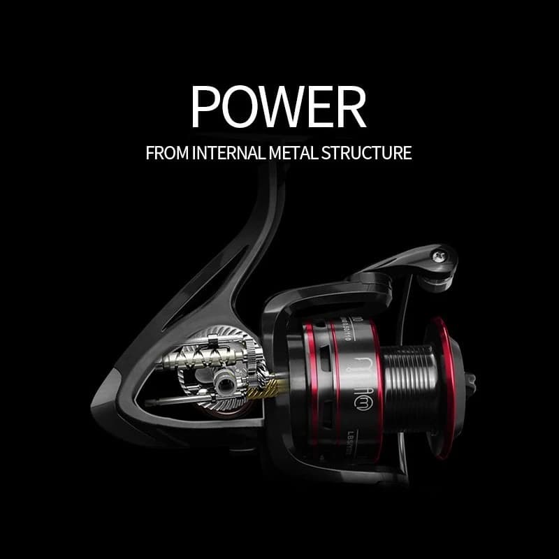 Moulinet spinning Max Drag 30KG New Max Drag - Poignée interchangeable droite/gauche - Ratio 5.2:1 haute vitesse