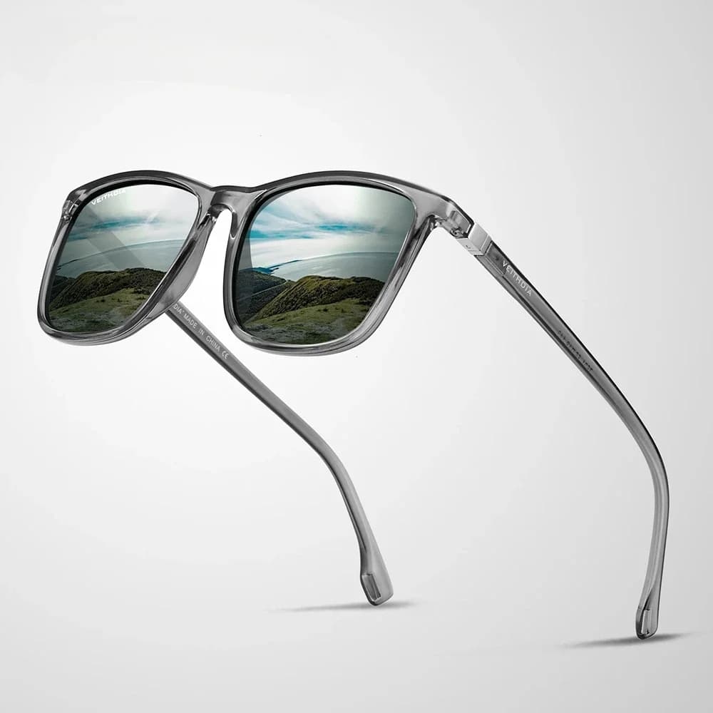 Lunettes de soleil 2025 TR90 polarisées - Modèle unisex rétro UV400 luxe pour homme et femme