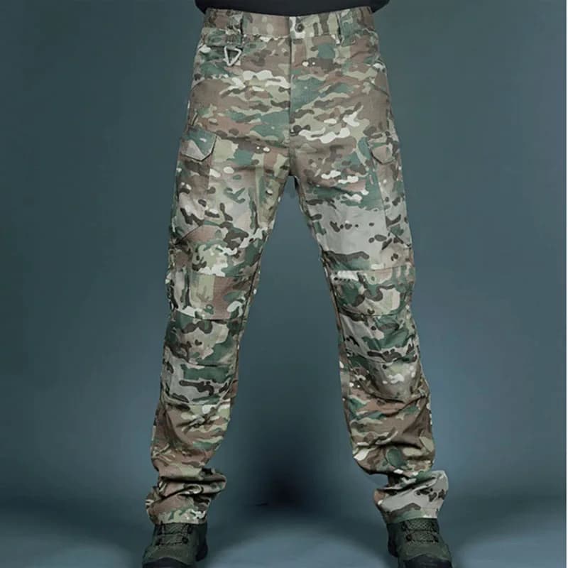 Pantalon tactique IX9 ville nature pour pêche - Combat imperméable randonnée pêche urbaine
