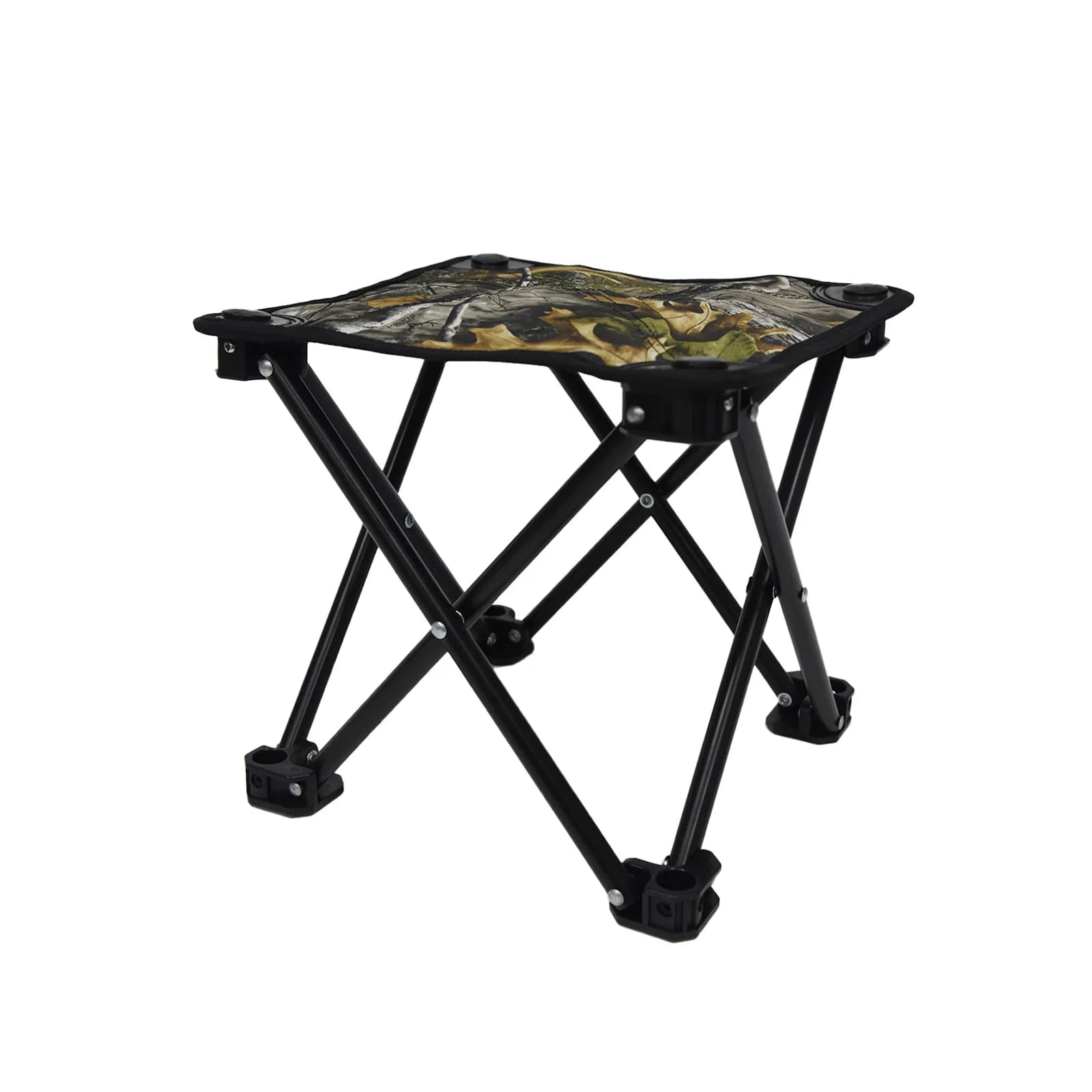 Chaise pliante camouflage biomimétique arbre - Siège anti-dérapant pêche et chasse portable