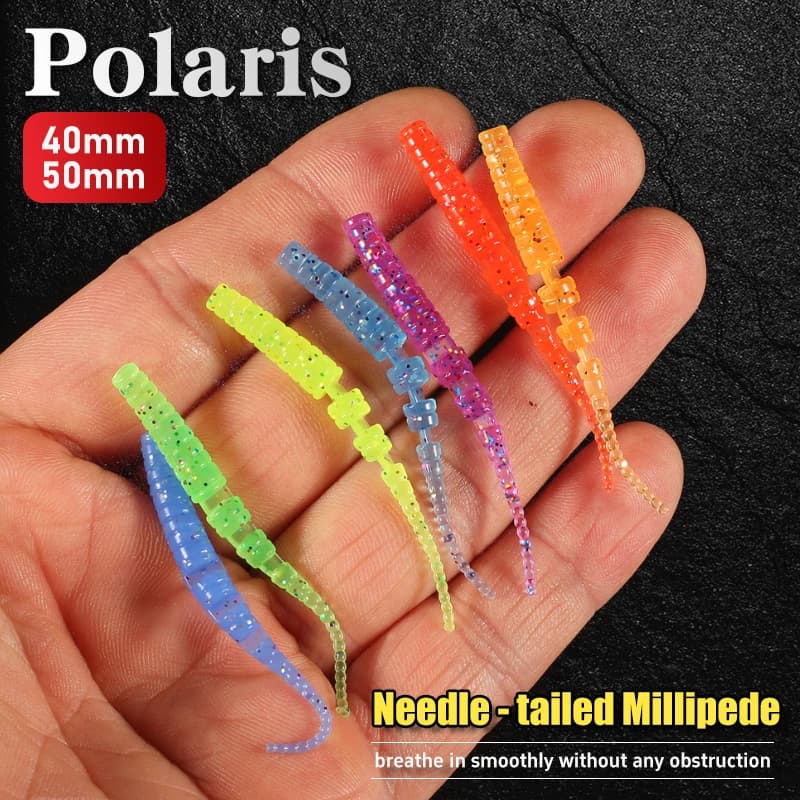 Leurre Polaris Supercontinent 4cm 5cm appât souple pêche aux leurres pour carnassiers pas cher