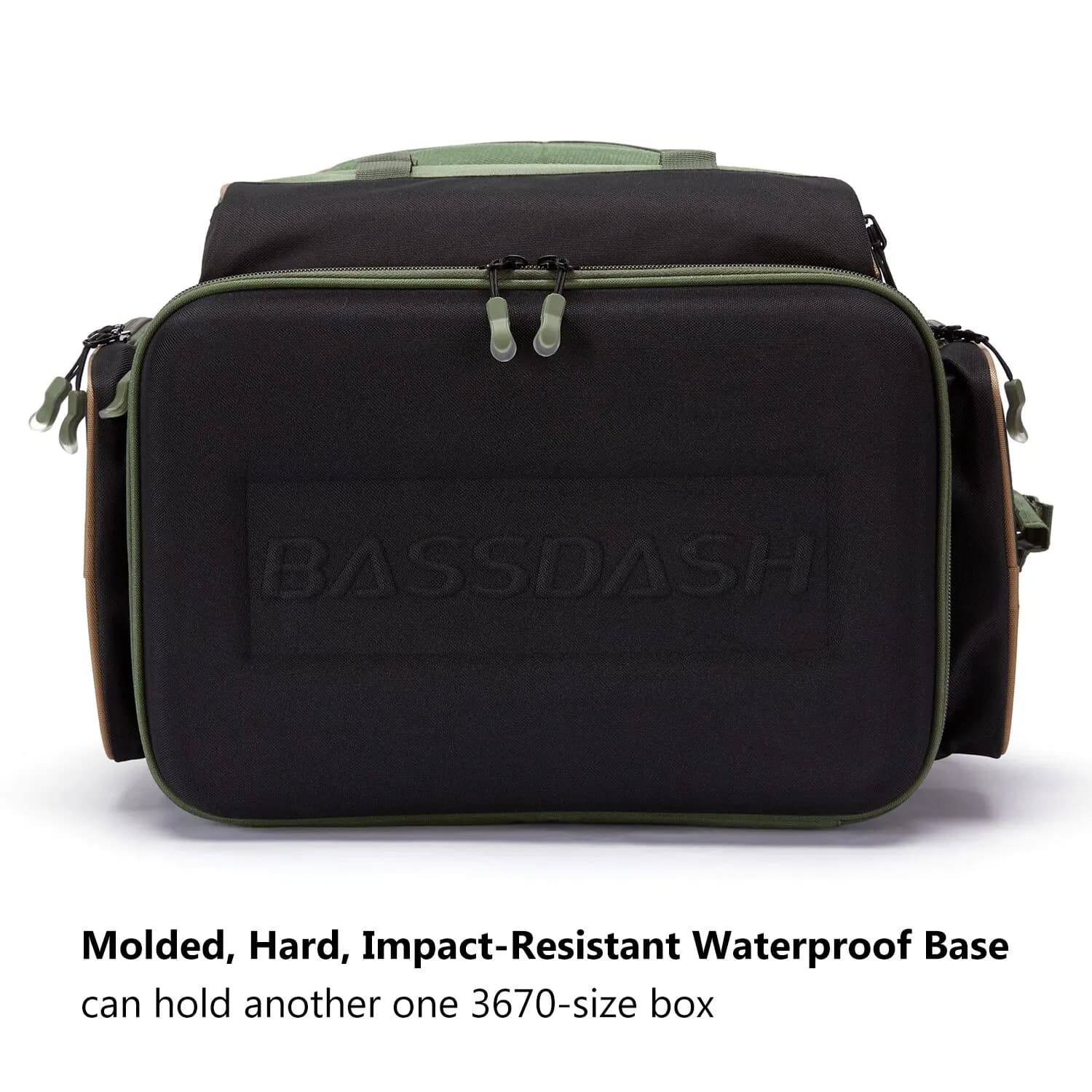 Boîte à pêche souple Bassdash avec protection pluie - Sac à dos tactique multifonction léger