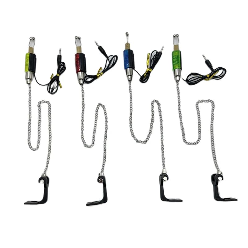 Indicateur Swinger LED étanche pour alarme de touche carpe - Bobbin avec chaîne lumineuse détection morsure