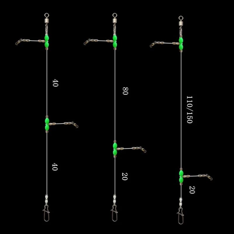 Ligne de pêche nylon résistante pour surfcasting, pêche en mer et pêche à la carpe avec connecteur gourde