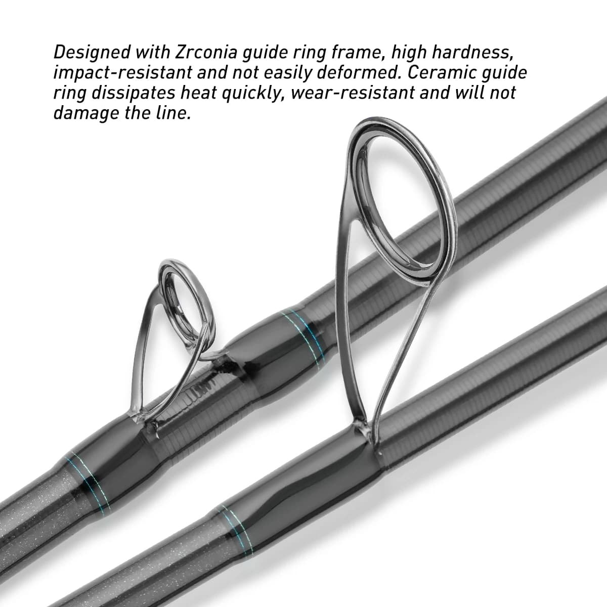 Canne à pêche mer 2.4m 2.7m 3m longue portée M MH légère pour bar spinning qualité
