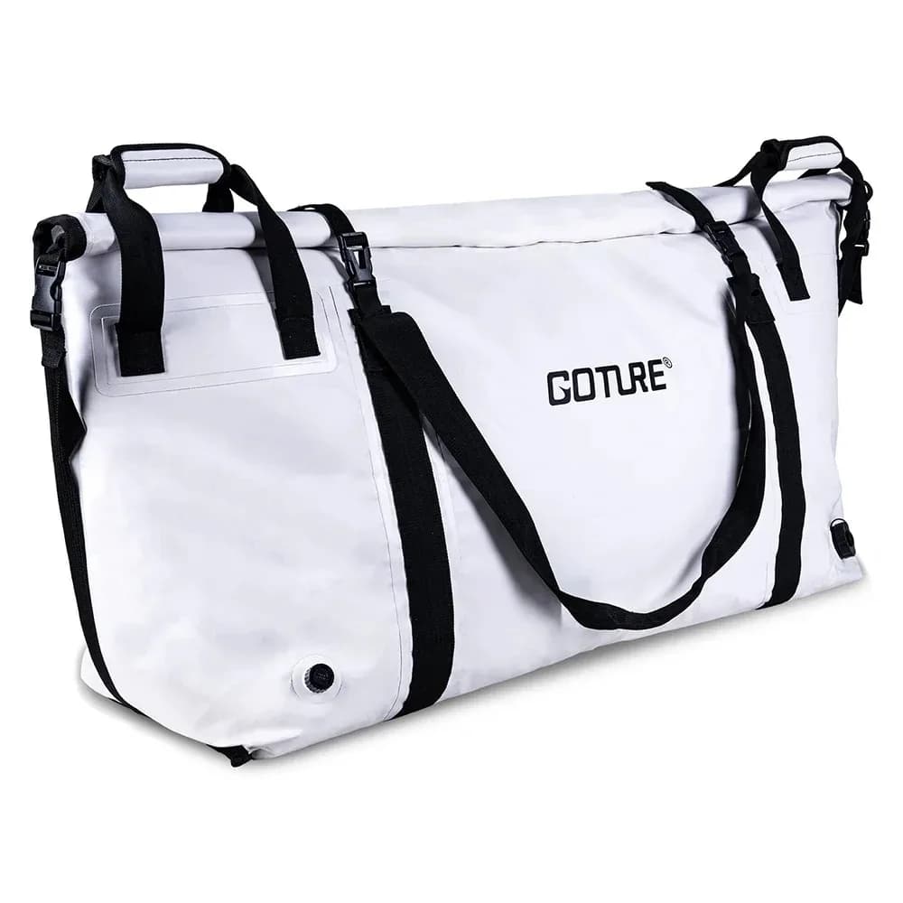 Glacière de pêche Goture grande capacité - Sac isotherme imperméable pour sorties pêche en mer et extérieur