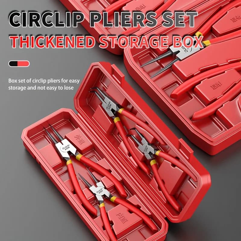 Pinces à circlips multifonctions pour anneaux de retenue - Outil industriel pour maintenance de moteurs bateau
