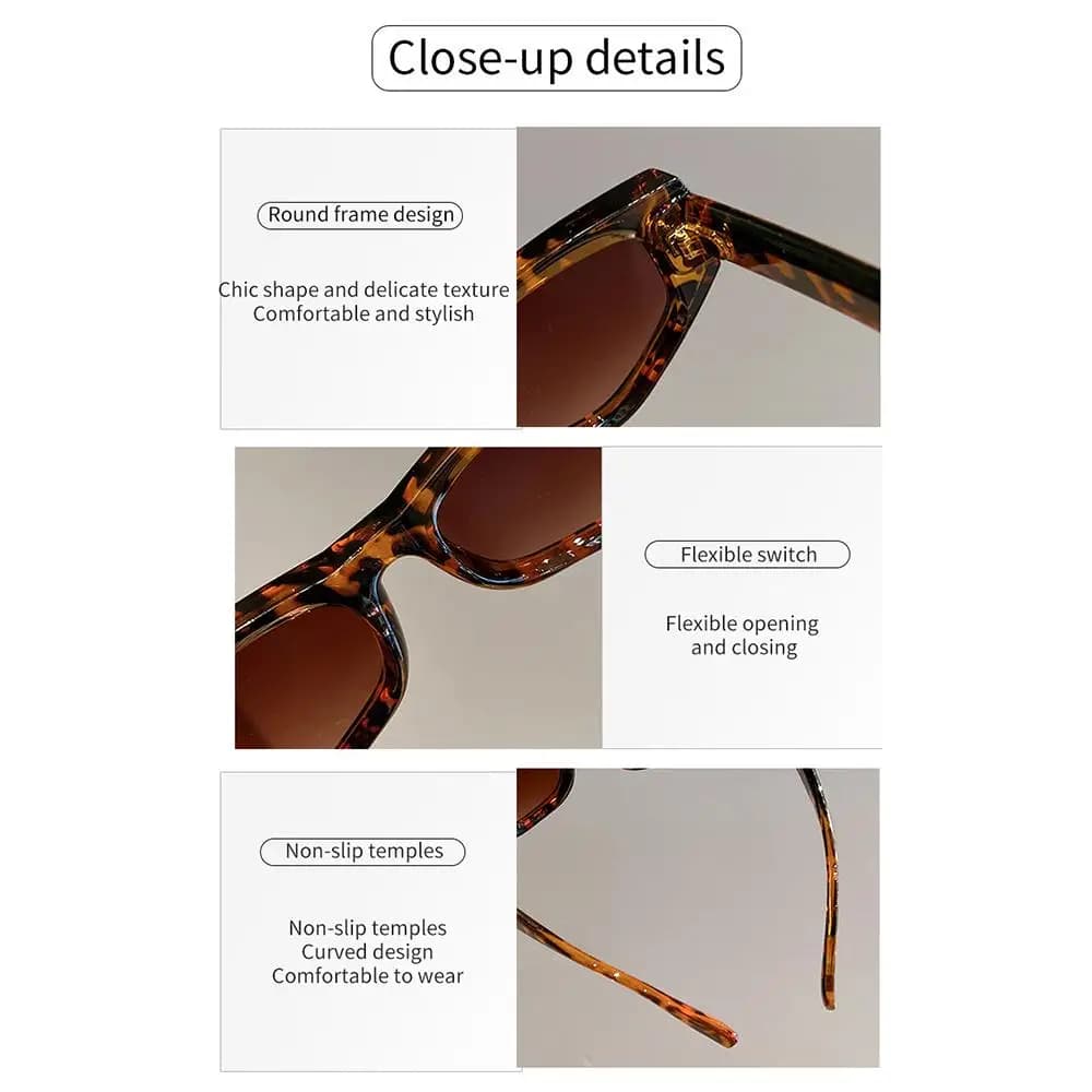 Lunettes pêche vintage cat eye - Verres dégradés UV400 pour pêcheuses style rétro