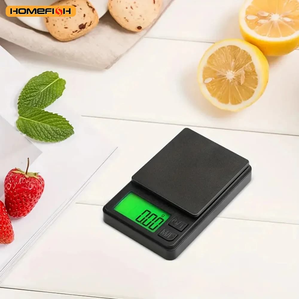 Balance de poche numérique précision 500g 0.01g mini pèse-lettre bijoux cuisine pêche dosage