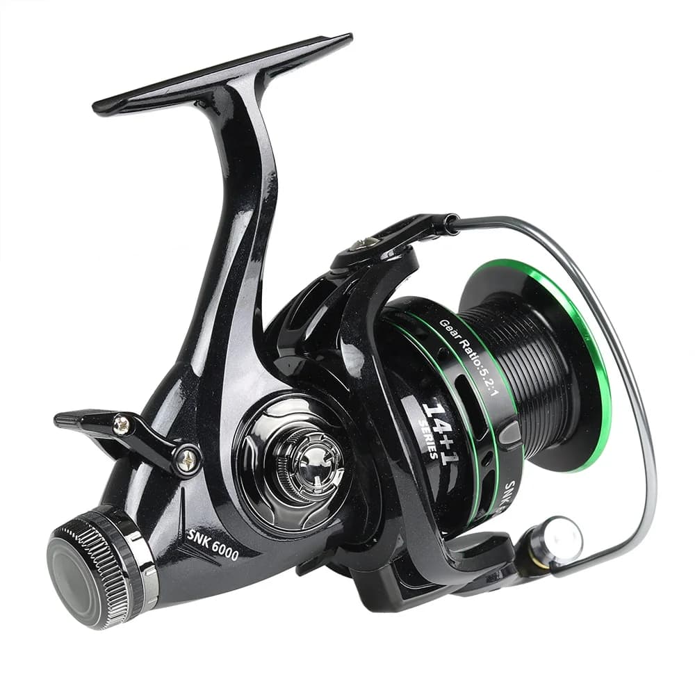 Moulinet JOSBY double frein pour carpe et feeder - conception robuste 3000-6000 idéal pêche sportive