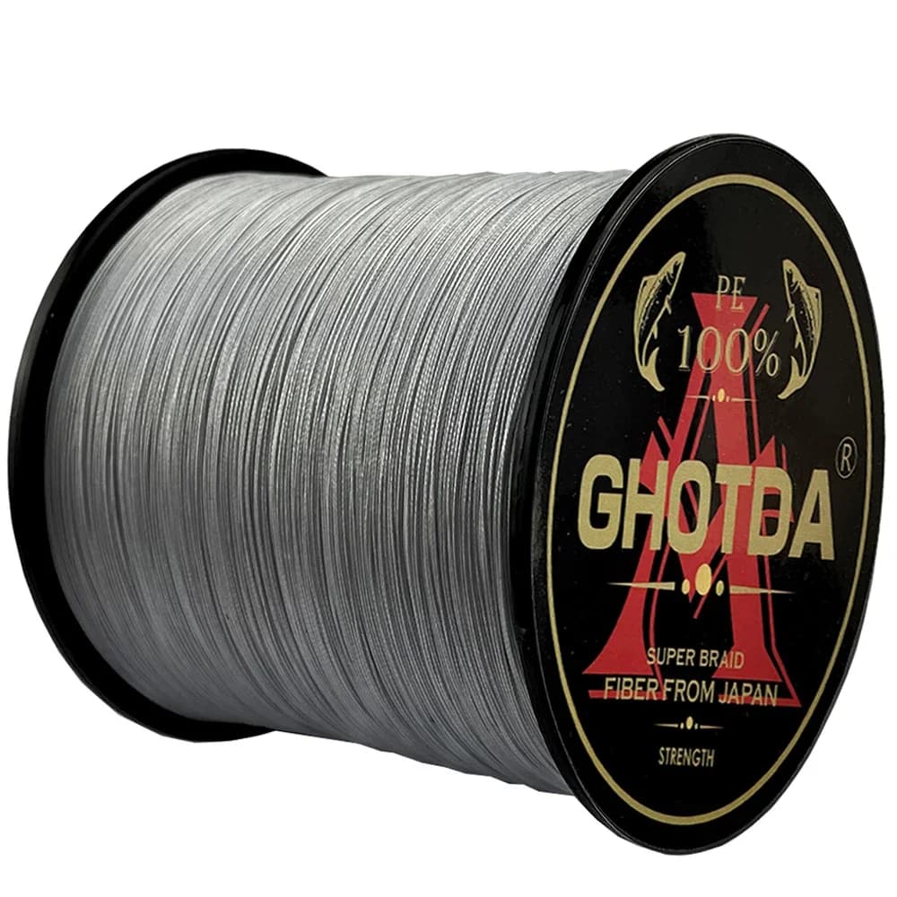 Ligne de pêche GHOTDA multifilament 4 brins 10-120lb pour carpe, bobine 300m 500m 1000m