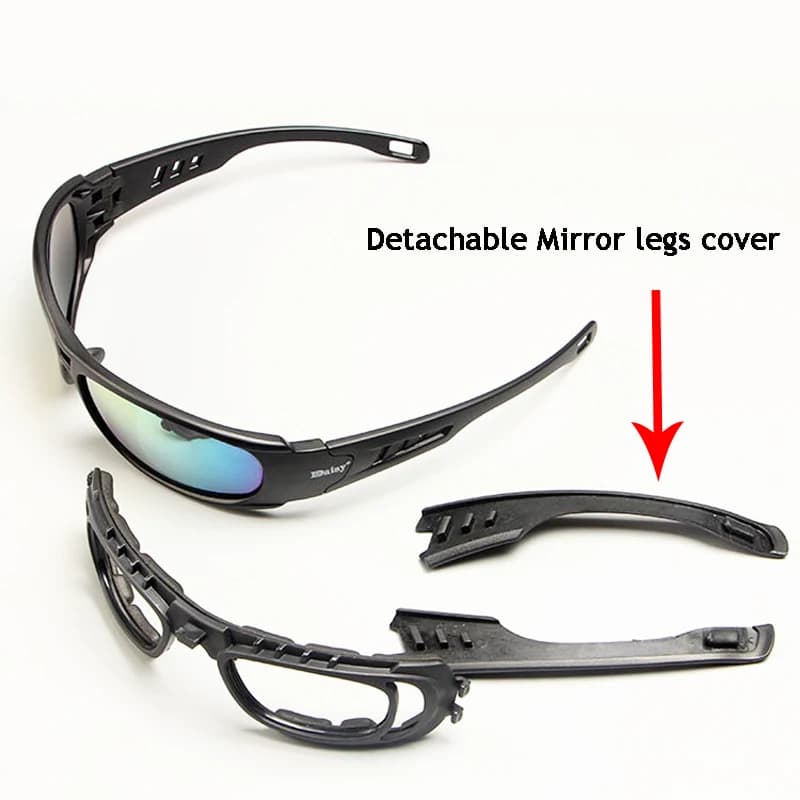 Lunettes Daisy C6 polarisées tactiques pour tir pêche chasse - protection militaire professionnelle