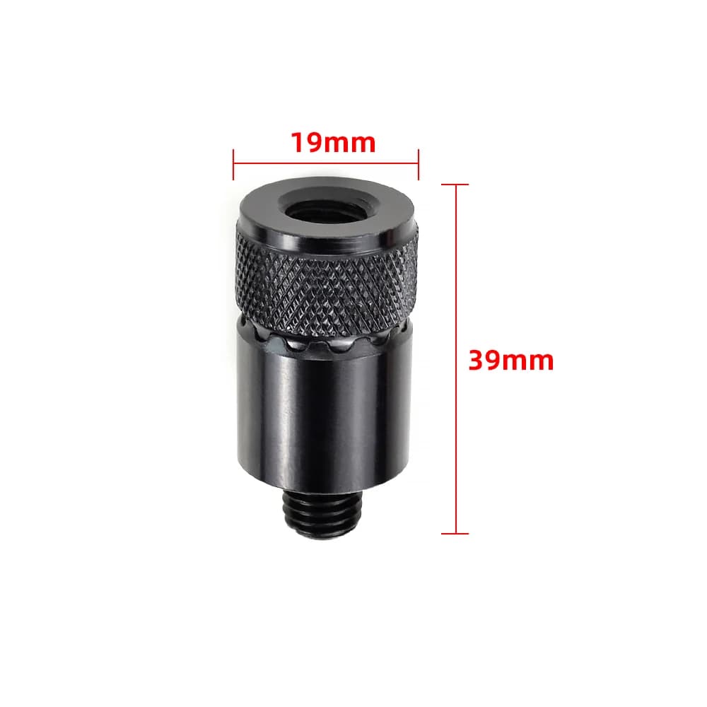 Adaptateur aluminium Quick-Change Hirisi AQ210 - Connecteur universel pour alarmes et rod pods pêche carpe