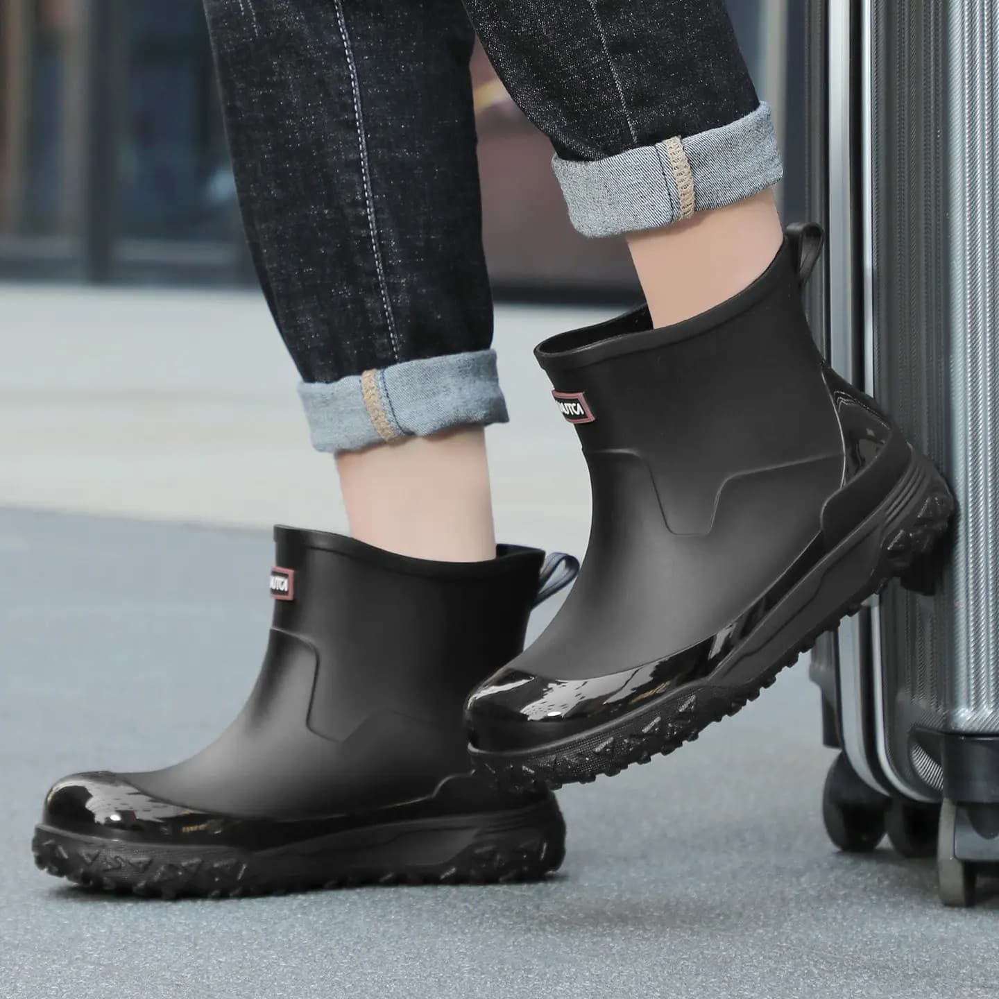 Bottes de pêche imperméables hommes antidérapantes 2026 - Chaussures caoutchouc travail cuisine résistantes