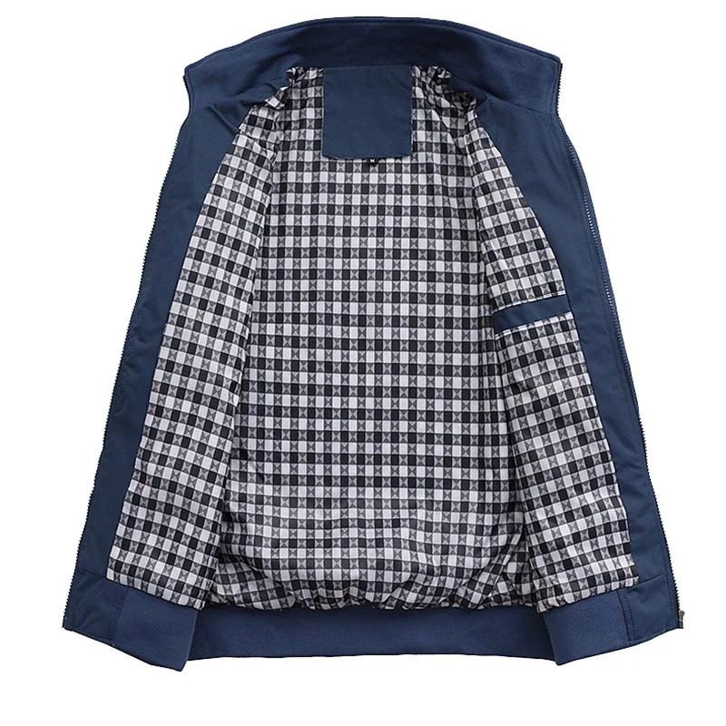 Veste col montant baseball homme printemps automne - Respirante qualité pêche M-6XL tailles pêcheurs