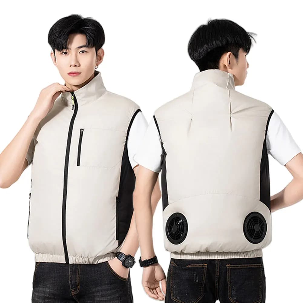 Vêtements climatisés homme femme pour pêche estivale - Gilet rafraîchissant pour travail en haute température