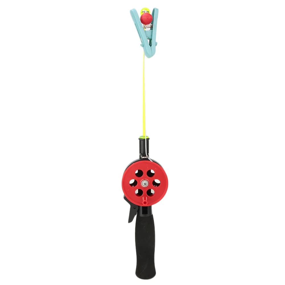 Kit 2 cannes pêche crabe avec pince crevettes - Accessoires pêche glace pour appâts crustacés