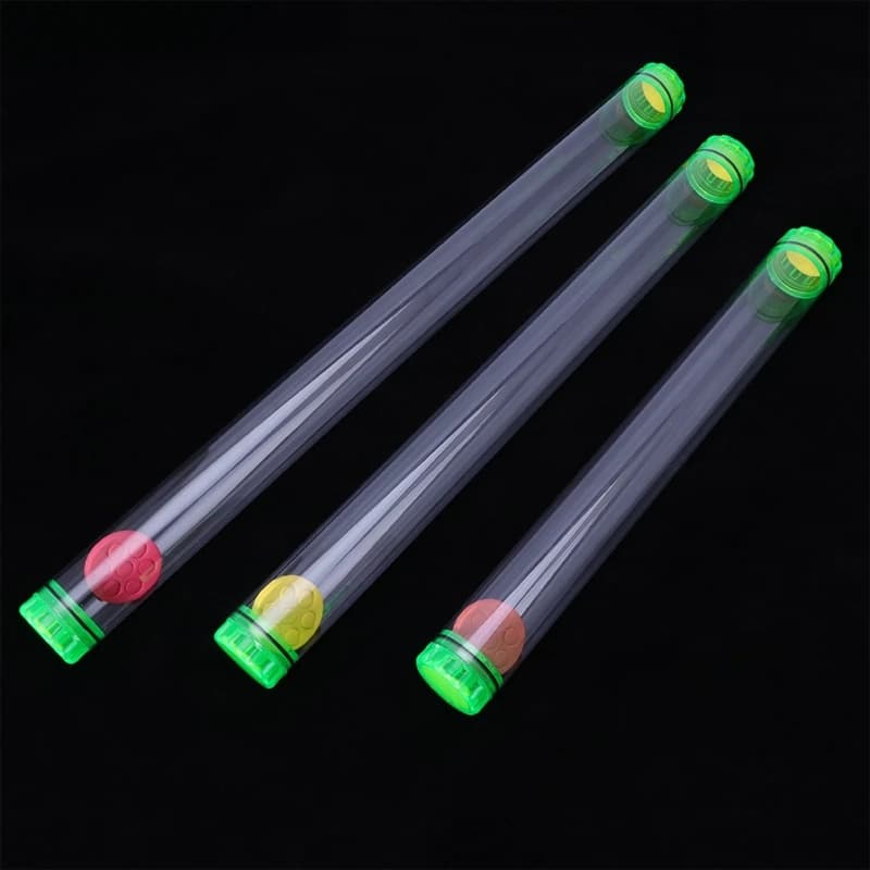 Flotteur de pêche en plastique avec bouchons de protection épais - Longueurs 40cm, 50cm, 60cm