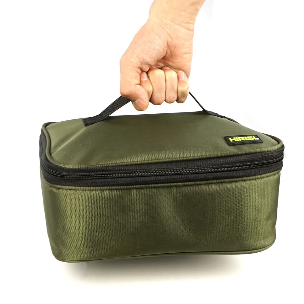 Sac pêche carpe multifonction Hirisi PVC Oxford - Rangement moulinets leurres accessoires pêche