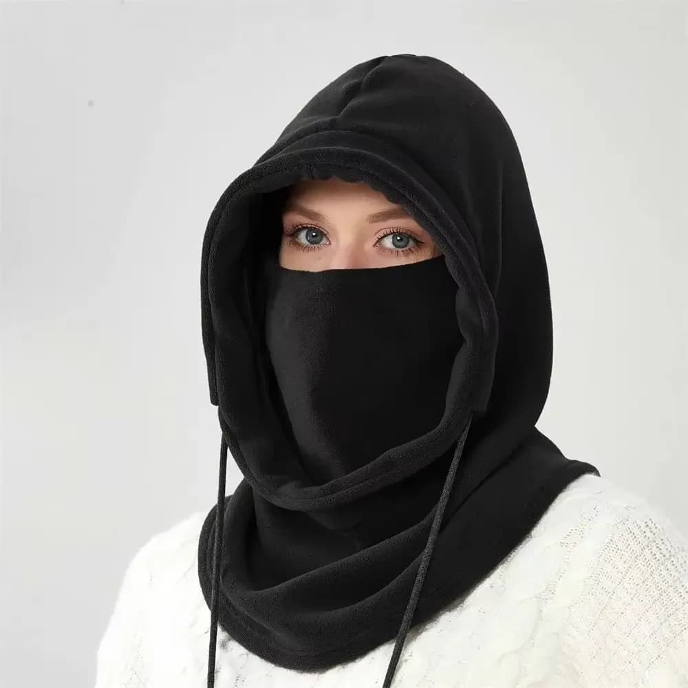 Cagoule hiver masque visage coupe-vent thermique capuche écharpe ski pêche cyclisme sports froid
