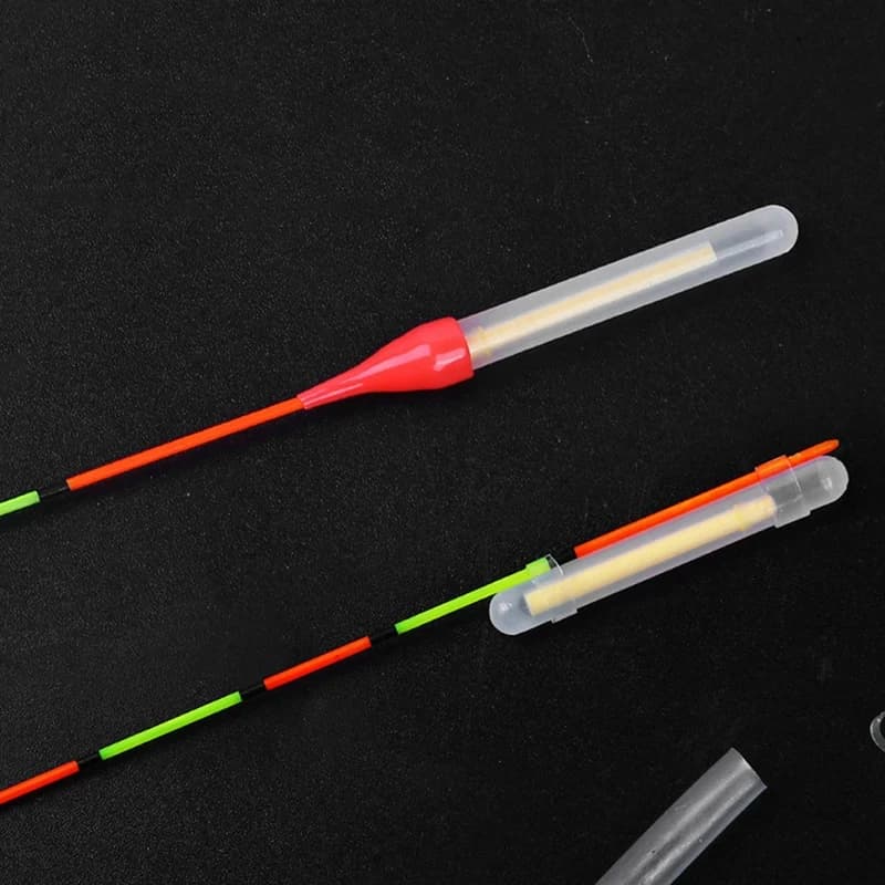 Bâtonnets luminescents flottants pour la pêche de nuit, haute visibilité, lot de 80 à 160 pièces