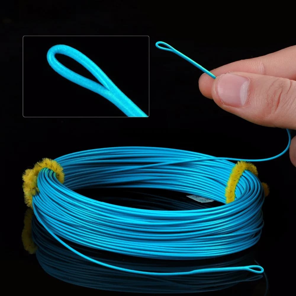 Ligne de pêche à la mouche flottante Goture GENERAL WF 3-8, 30m avec boucles soudées et 7 coloris