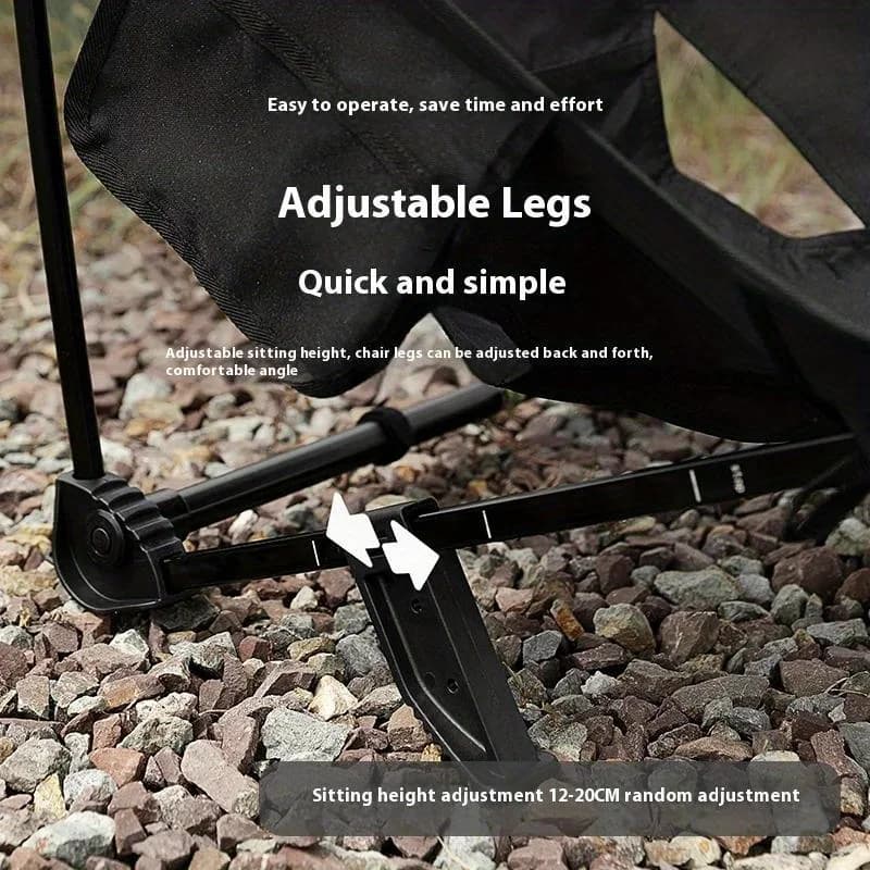 Chaise pliante aluminium ultralégère Mountainhiker - Siège camping plage pêche portable Oxford