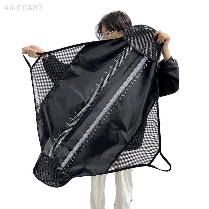 Filet de pesée pliable pour poisson avec protection numérique - Matelas d'atterrissage et de pesée étanche