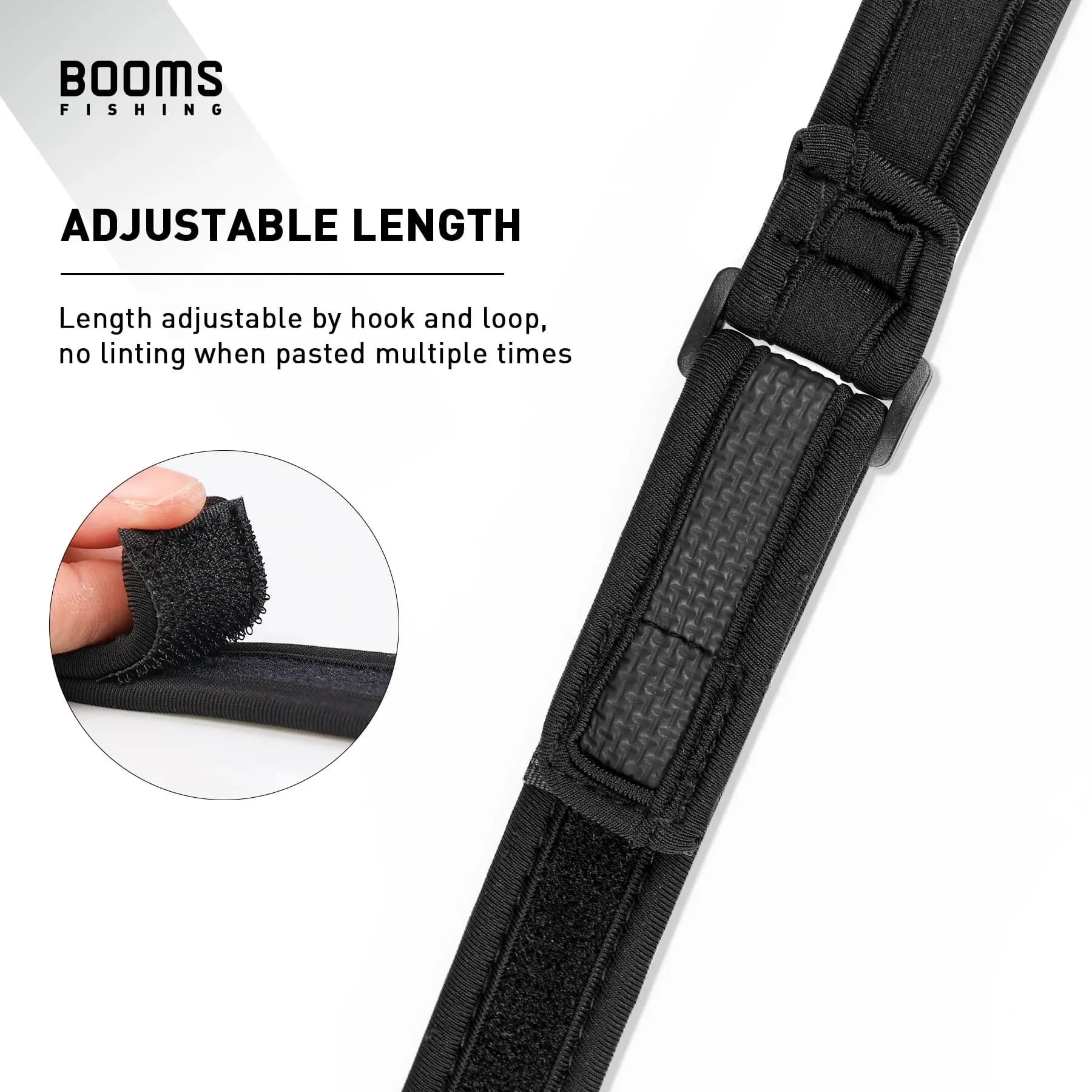 Housse protection canne Booms Fishing RS6 étui bag holder ceinture transport pêche portable