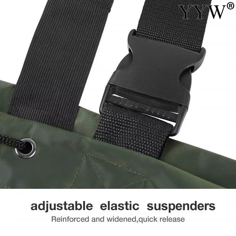 Combinaison de pêche étanche respirante avec bottes pour hommes et femmes idéale rafting et chasse