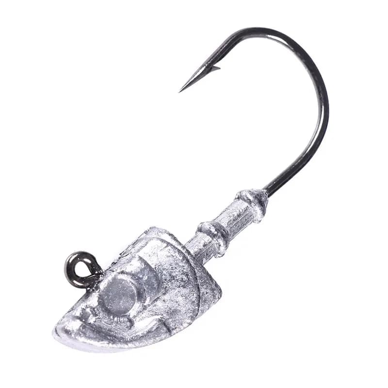 Tête de jig lourde triangle longue hampe pour leurres souples et vers pour la pêche