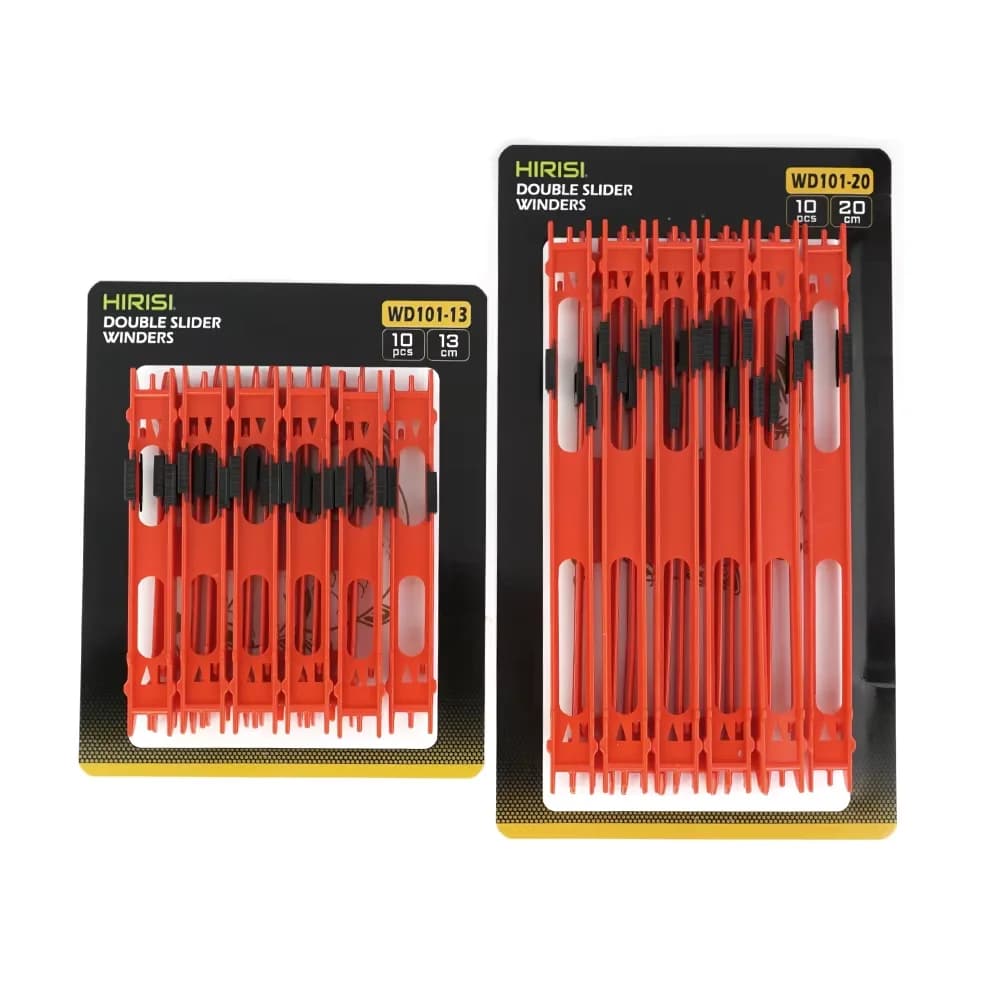 Support de montage Hirisi WD101 - 10 planches plastique pour enrouler lignes et porte-leurres de pêche