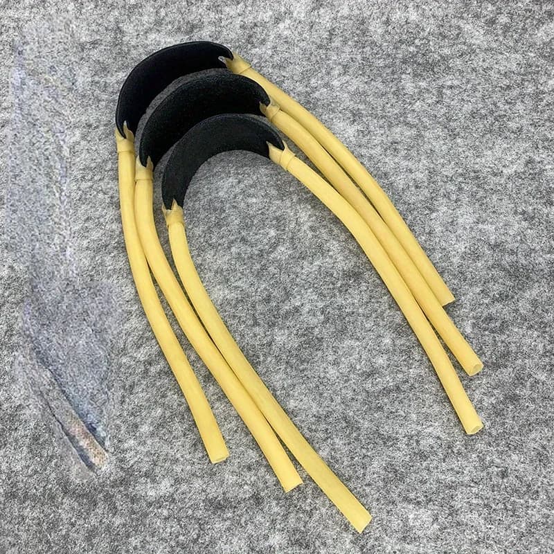 Bandes élastiques en latex naturel pour fronde de pêche - Équipement de chasse sous-marine et pêche