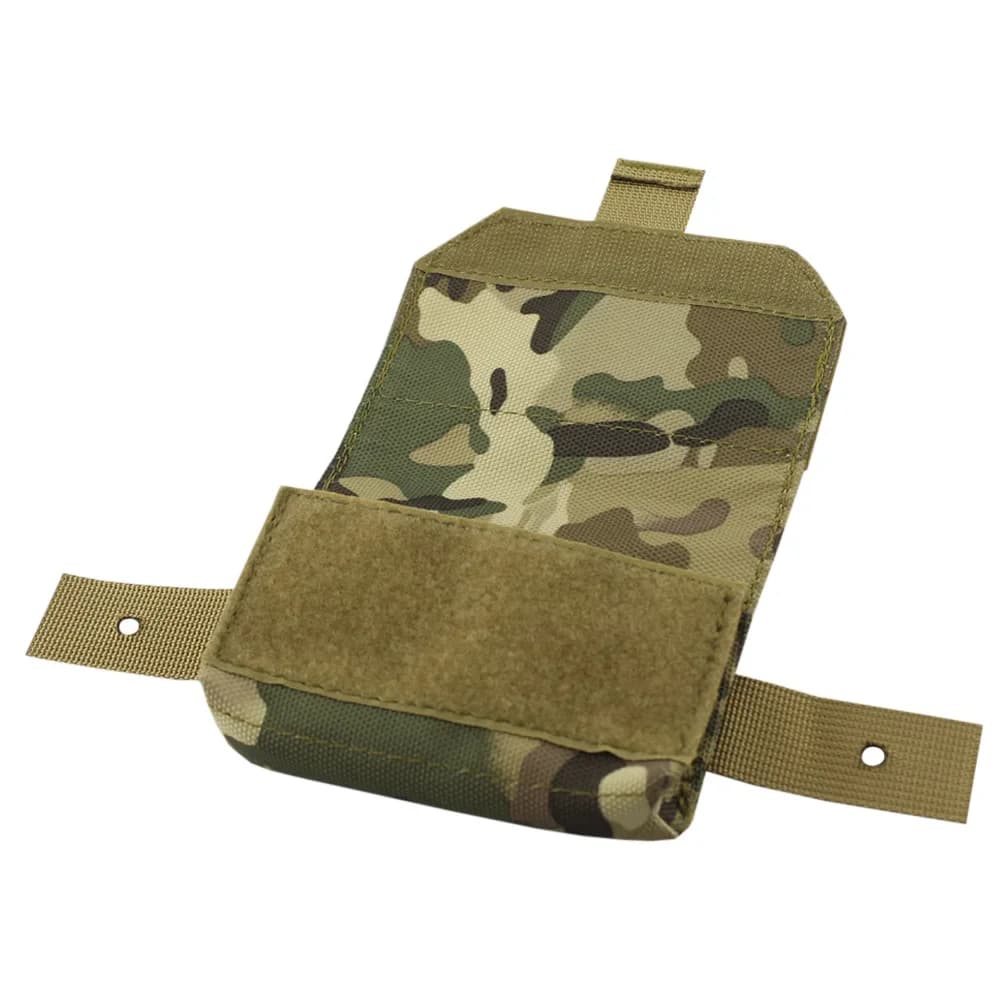 Pochette batterie pour casque tactique FAST équilibrage pêche airsoft chasse nocturne